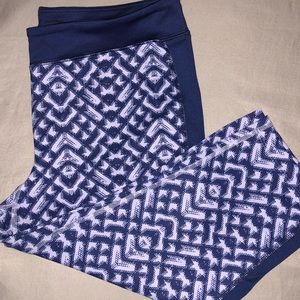 Workout knee capris